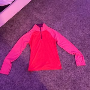XL kids active shirt hot pink